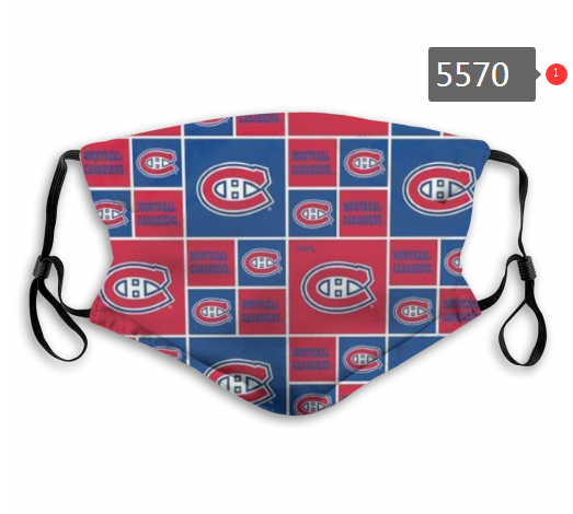 2020 NHL Montreal Canadiens #2 Dust mask with filter
